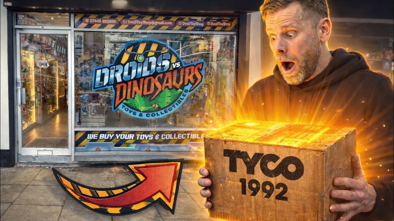 This Retro Toy Shop Had a SEALED 90s Toy Case… So We Opened It 🤯