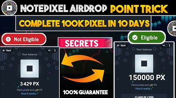 Notpixel Unlimited New Trick 100% Working | Notpixel How To Complete 100k PX Coin | Notpixel Trick