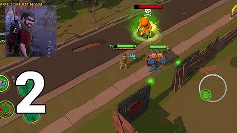 Zombie Blast Crew - Gameplay Walkthrough Part 2 (iOS, Android)