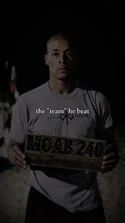 Goggins is the real MOAB 240 winner! #mindset #goggins #gogginsmindset #davidgoggins