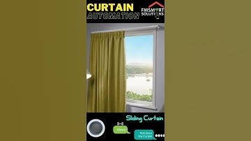make your CURTAINS Automatic with ALEXA  Automation - WiFi Smart Curtain works with Alexa & Google