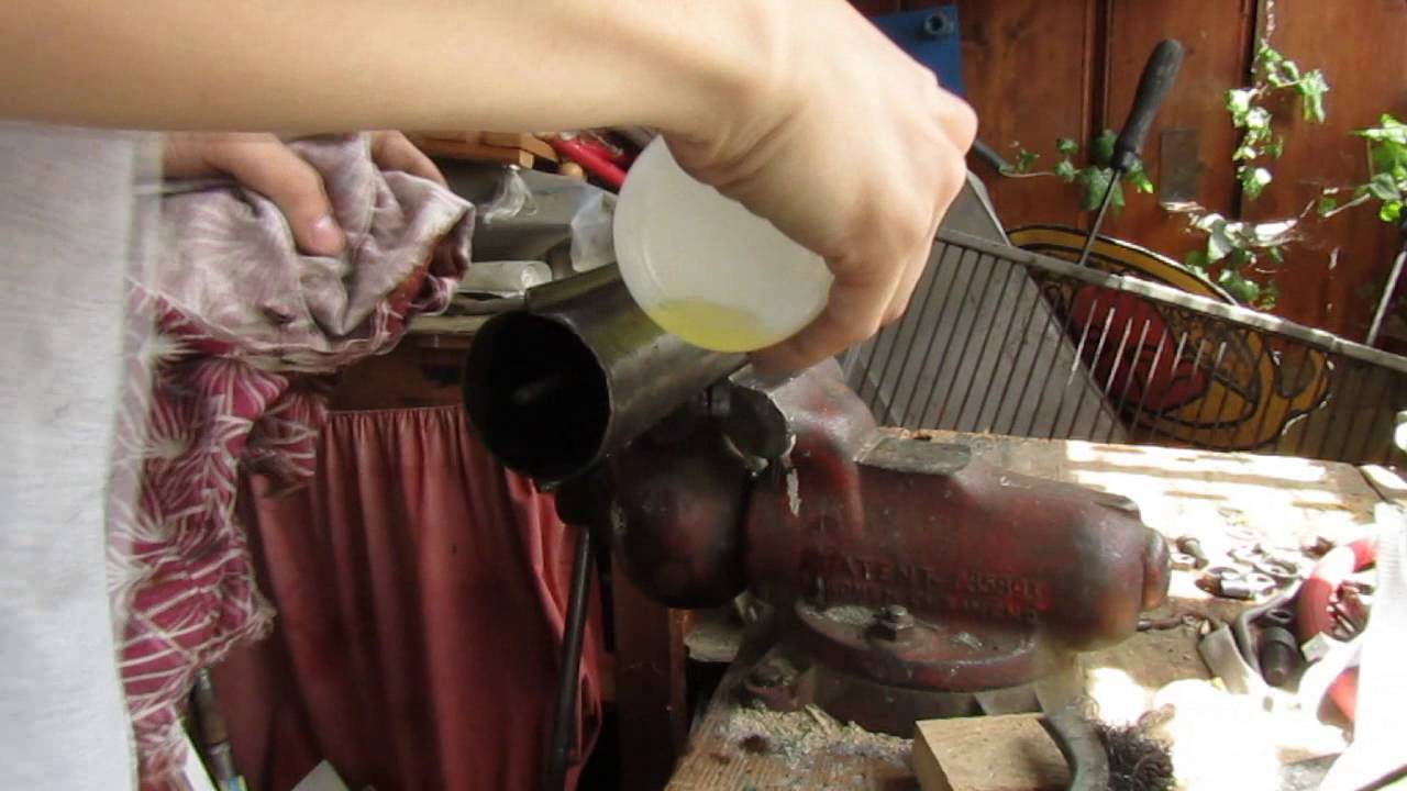 Leštění výfuku ( chromů ) - Babetta 210