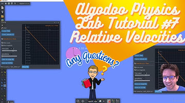 Algodoo Physics Lab Simulation Tutorial 7: Relative Velocities