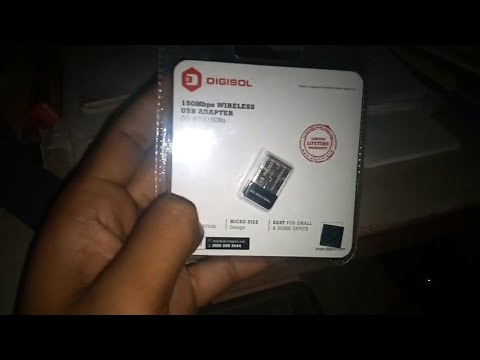 DIGISOL 150Mbps WIRELESS USB ADAPTER Unboxing Video || DIGISOL 150Mbps DG-WN3150Nu WIRELESS