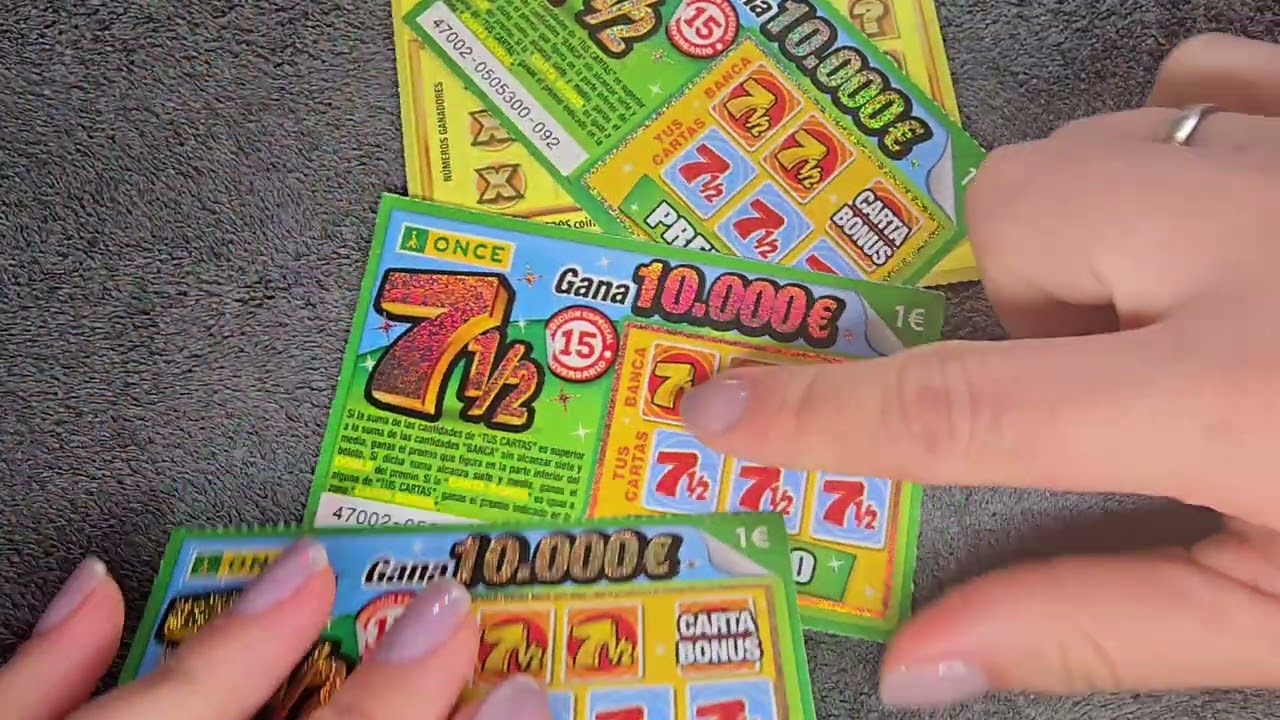 5 RASCAS DE LA ONCE PARA PROBAR MI SUERTE