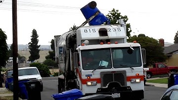 ESD Peterbilt 320 Amrep ASL Elliptical Hardox on Recycling (Recycling week)