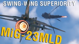 Swing-Wing Speedy Thing:  MiG-23MLD | War Thunder Sim Review by The Flying Tea Rex 6,465 views 2 years ago 21 minutes