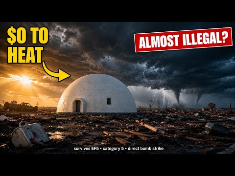 This Home Costs $0 to Heat, Survives EF5 Tornadoes — So Why Is Building One Almost Illegal?