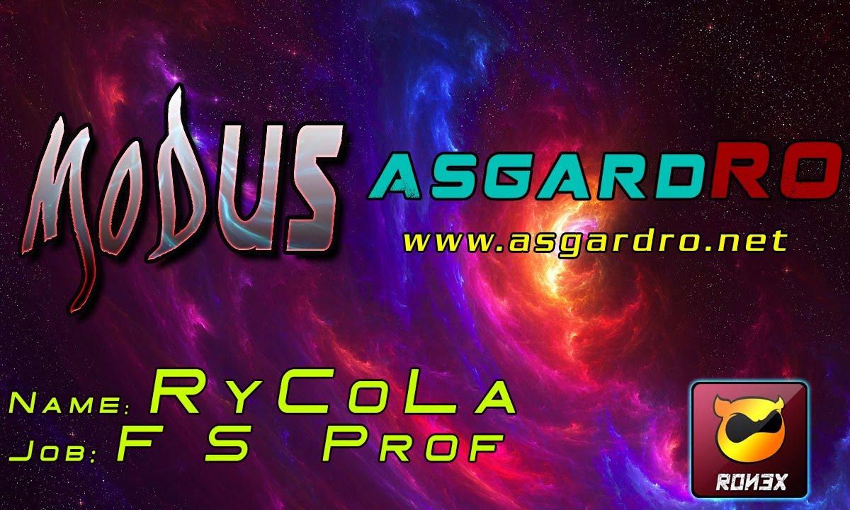 【R y C o l a】 Team Modus AsgardRO Guest WOE  12/21/2013
