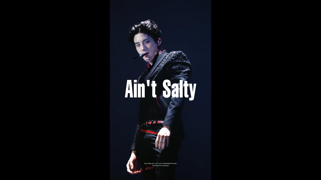 [4k]더보이즈 에릭 AIN'T SALTY 직캠 2025 THE BLAZE in Seoul