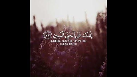 ان ربك يقضي بينهم بحكمه 💖🌷 حالات واتس اب دينية قصيرة مؤثرة قرآن كريم تلاوة خاشعة