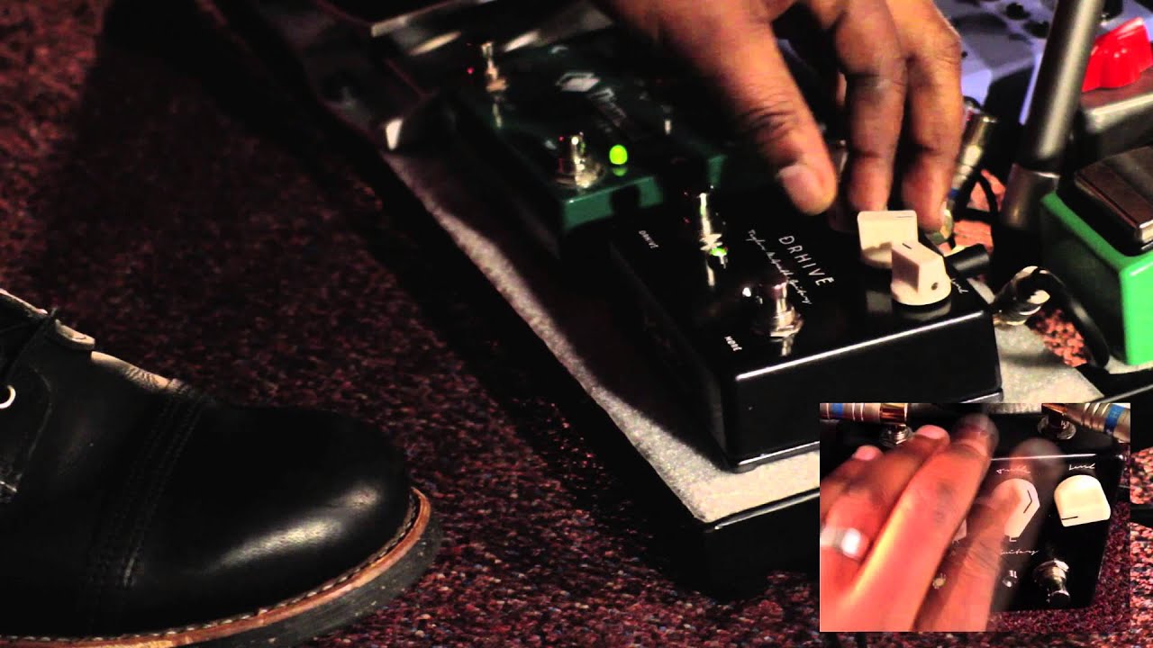 TMG artist David Ryan Harris presents his signature DRHIVE pedal by Taylor McGrath Guitars