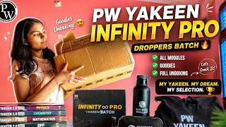 Yakeen infinity pro batch pw kit #neet2026 #yakeen2027 #pwkit #neet #neet2027