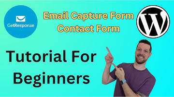 Use GetResponse to create Email Capture and Contact Form & Integrate with WordPress