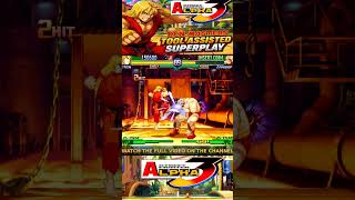 KEN 💥SHOWDOWN IN THE METALLURGIC FACTORY IN STREET FIGHTER ALPHA 3 | TAS | TOOL ASSISTED SUPERPLAY