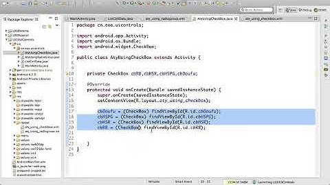17 Android用户界面之常用控件CheckBox