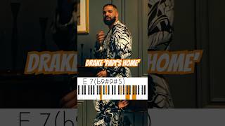 Drake's 'Papi's Home' Chord Breakdown 🔥🎹🔥 #Drake #PapisHome #PapisHomeChords #musicianparadise