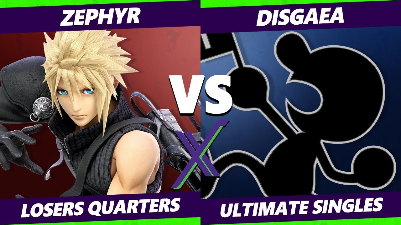 games people play Smash Ultimate Tournament - Zephyr (Cloud) Vs. Disgaea (Game & Watch) S@X 307 SSBU Losers Quarters