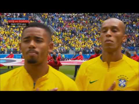Anthem Of Brazil Vs Costa Rica FIFA World Cup 2018 