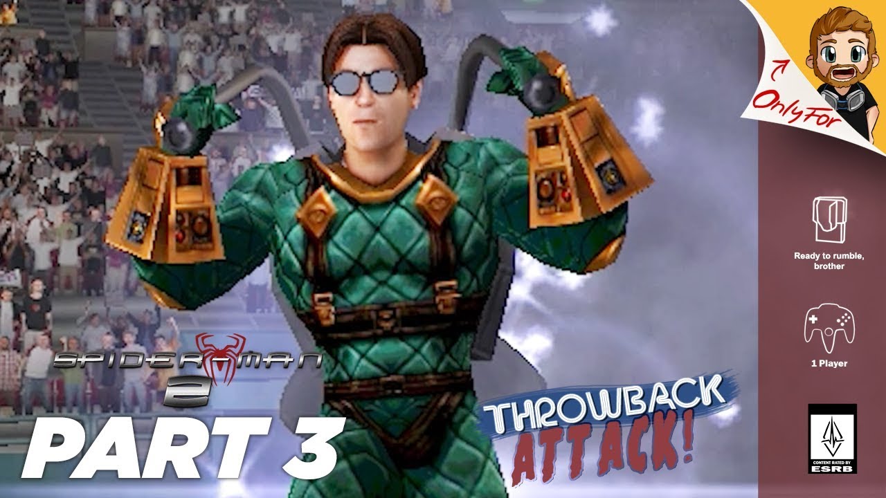 Spider-Man 2 (Game) Part 3 | MYSTERIO ARENA GAME (Throwback Attack) -  YouTube