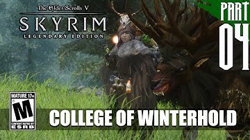 Skyrim Mods: College of Winterhold Questline | Haming the Druid Gameplay Part 4