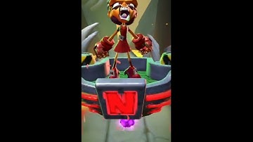 CRASH BANDICOOT: ON THE RUN - MISSION 60 - Inferno Nina Cortex LVL 1 🦊🏃‍♂️ | SKILLGAMING ✔️