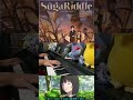 【ピアノ】「SugaRiddle / やなぎなぎ」TVアニメ『小市民シリーズ』 第2期ED【弾いてみた】-shoshimin series / anime piano- #shorts