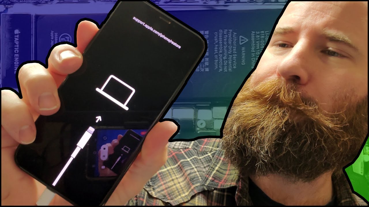 iPhone XS Stuck in Recovery Mode Needs Lots of Repairs - Can I fix