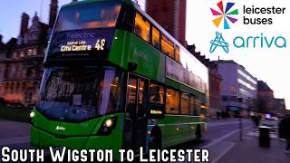 FULL ROUTE JOURNEY | Arriva Midlands Route 48 - South Wigston to Leicester | 8011 BK73 AEC