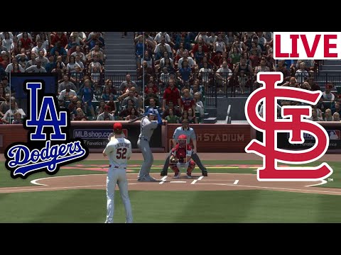 🔴LIVE 🔴Los Angeles Dodgers vs St Louis Cardinals/ June 06/ Baseball Envivo/MLB THE SHOW 25
