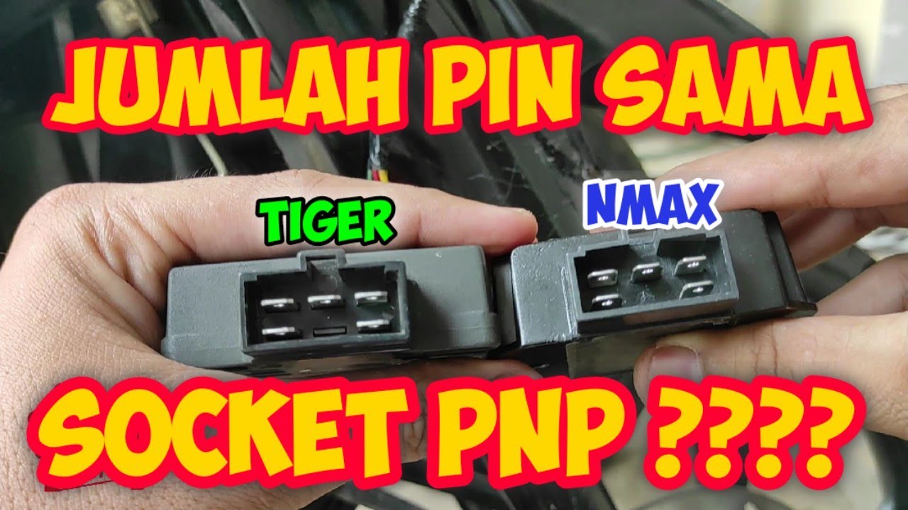 Pasang kiprok NMAX di soket kiprok TIGER pasang kiprok NMAX Regulator