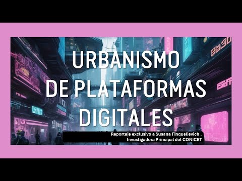 URBANISMO DE PLATAFORMAS