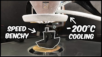 Liquid Nitrogen Cooling Test on Worlds Fastest 3D Printer.  (Minuteman Episode 12)