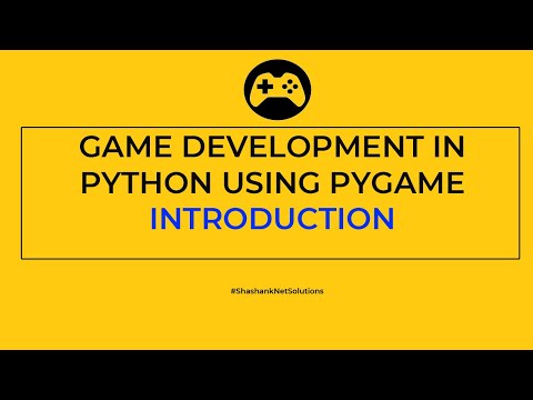 Introduction to Pygame | Game Development in Python by Pygame in Hindi