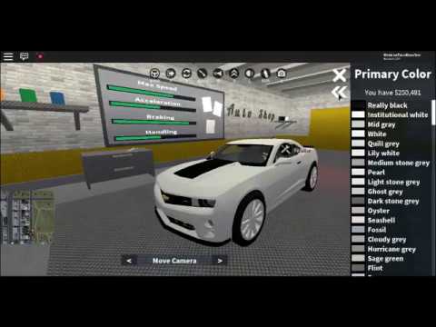 roblox vehicle simulator chevrolet camaro bumblebee transformers d