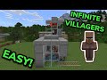 BEST SIMPLE 1.20 VILLAGER BREEDER TUTORIAL in Minecraft Bedrock (MCPE/Xbox/PS4/Switch/PC)