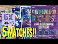 IT&#39;S EARLY! 5X ⫸ 5 MATCHES!! $180 TEXAS LOTTERY Scratch Offs