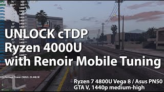 Finally! Unlock Ryzen Mobile 4000U with RENOIR MOBILE TUNER! 25% MORE PERFORMANCE with a few clicks!