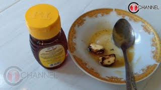 Putih campur madu bakar bawang Bawang Putih