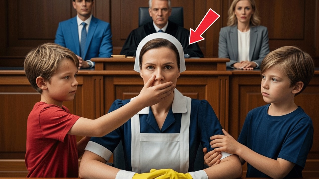 VOM MILLIONÄR BESCHULDIGTE NANNY GING OHNE ANWALT VOR GERICHT – BIS SEINE KINDER ALLES ENTHÜLLTEN