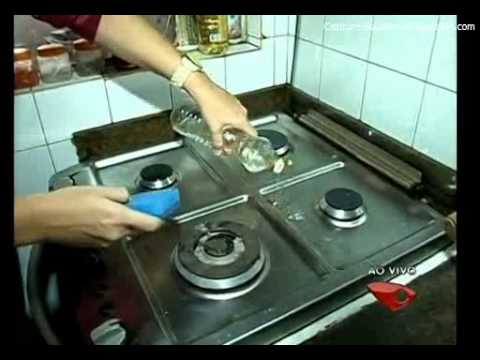 como tirar manchas do inox