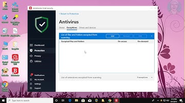 How To Exclude Files or Folder From being scanned in Bitdefender TOTAL SECURITY