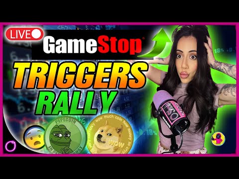 URGENT GME Gamestop triggers crypto rally (PEPE and memecoins pump)