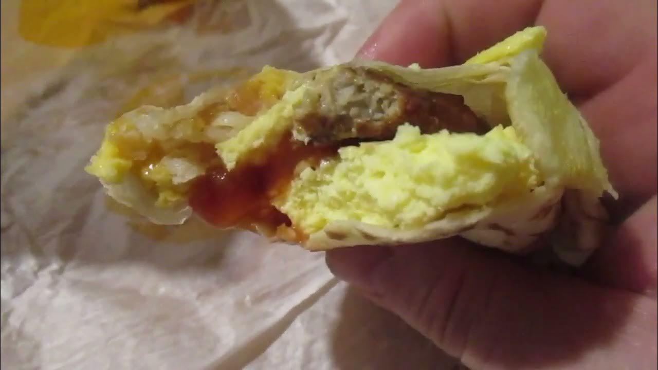 Burger King Breakfast Burrito Jr. YouTube