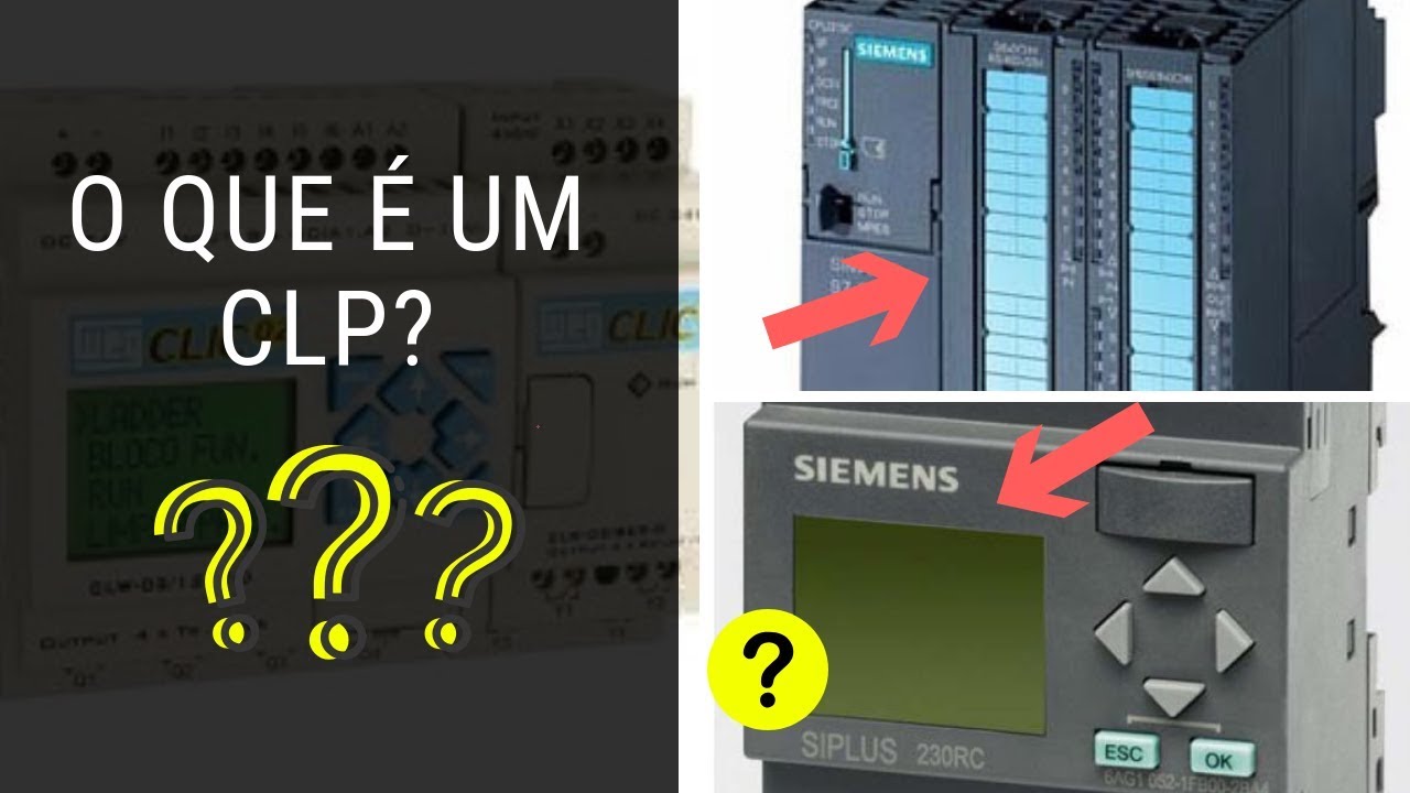 O que é um CLP Questão de Concurso Público ? Eletrônica Fácil YouTube