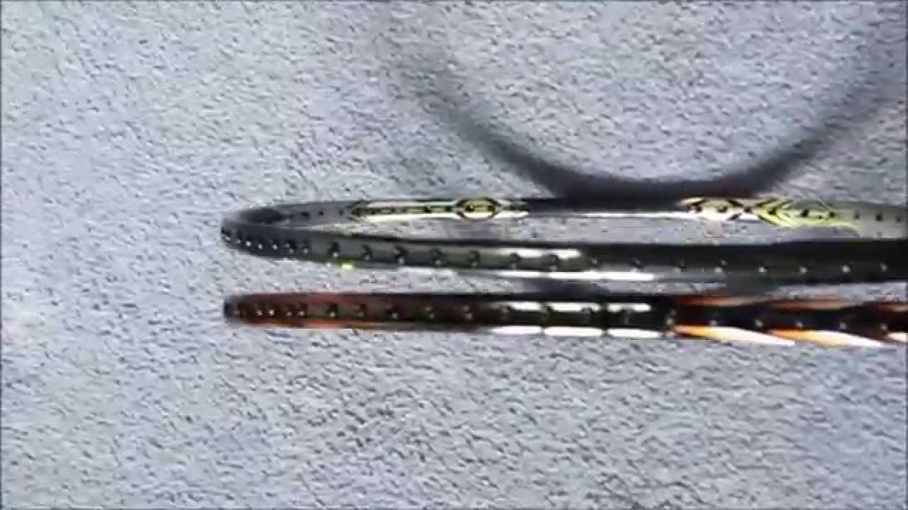 Yonex Nanospeed 9900 v Yonex Nanoray 900 - YouTube