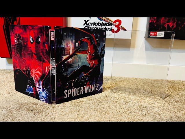 Marvel's Spider-Man 2 Collector's Edition (No Game) STEELBOOK ONLY  STEELCASE PS5