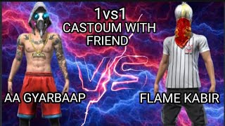 Free Fire 1V1 Castoum With Friend