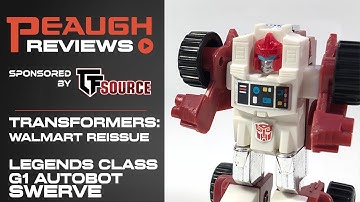 Video Review: Transformers Reissue G1 Autobot SWERVE Minibot