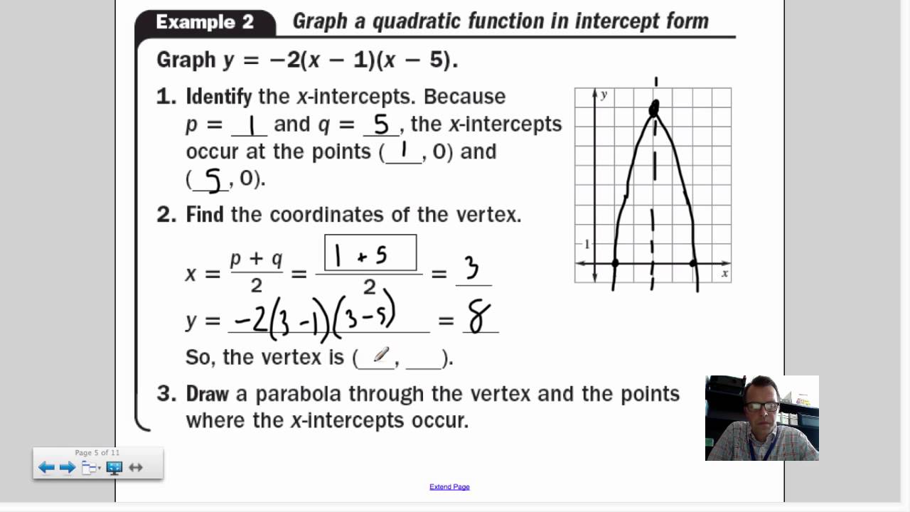 Unit 3 homework 5 vertex form of a quadratic equation answer key Unit 3 homework 5 vertex form of a quadratic equation answer key image